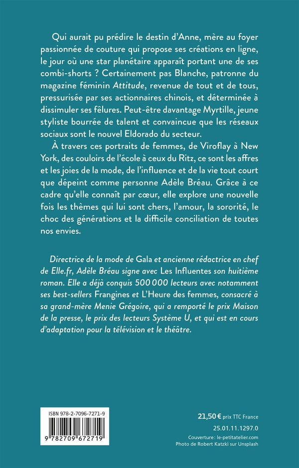 Back cover of Les influentes