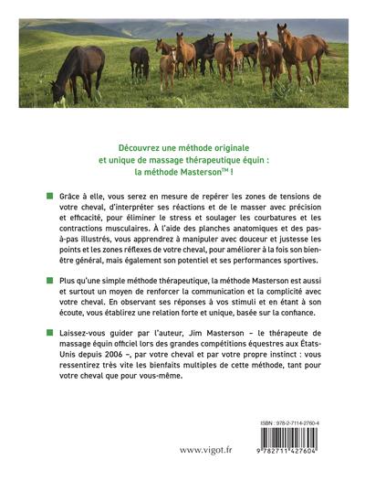 Back cover of Masser son cheval : Soulager douleurs et tensions musculaires (2e édition)