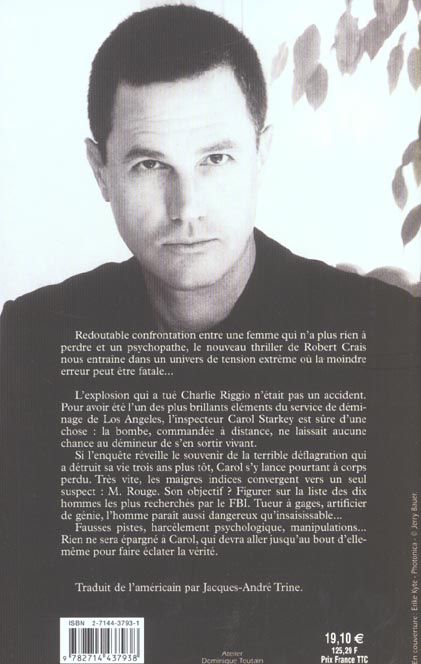 Back cover of Un ange sans pitie