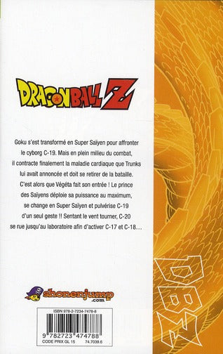 Back cover of Dragon Ball Z - cycle 4 ; les cyborgs Tome 2
