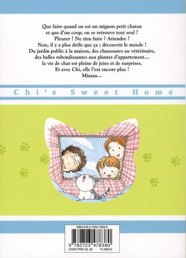 Back cover of Chi ; une vie de chat Tome 1