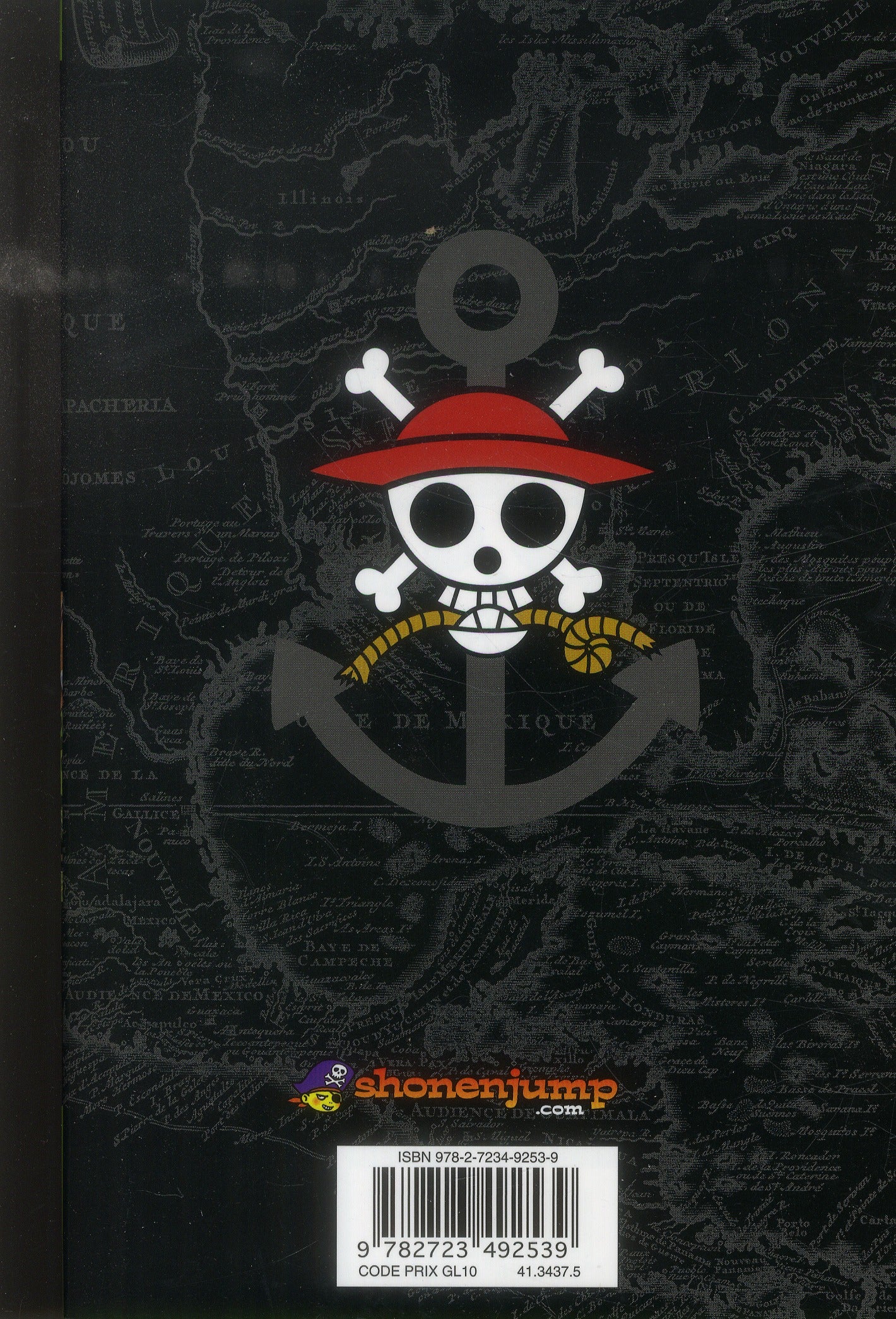 Back cover of One Piece - édition originale Tome 9 : larmes