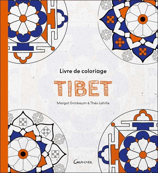 Front cover of Livre de coloriage Tibet