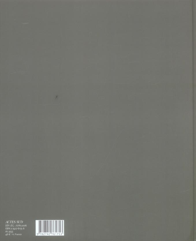 Back cover of A la lumière de l'ombre