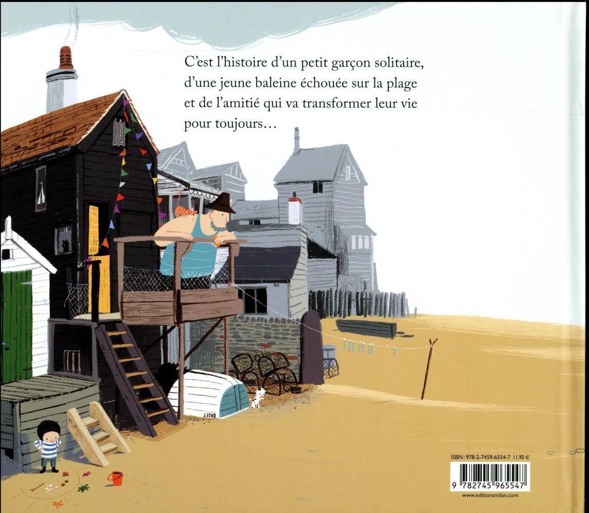 Back cover of L'enfant et la baleine