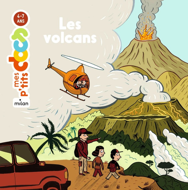 Front cover of Les volcans