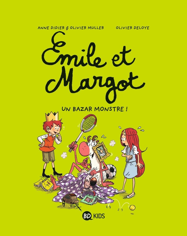 Front cover of Emile et Margot Tome 3 : un bazar monstre !