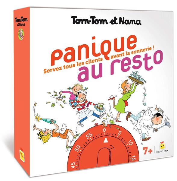 Front cover of Tom-Tom et Nana : panique au resto ; jeu