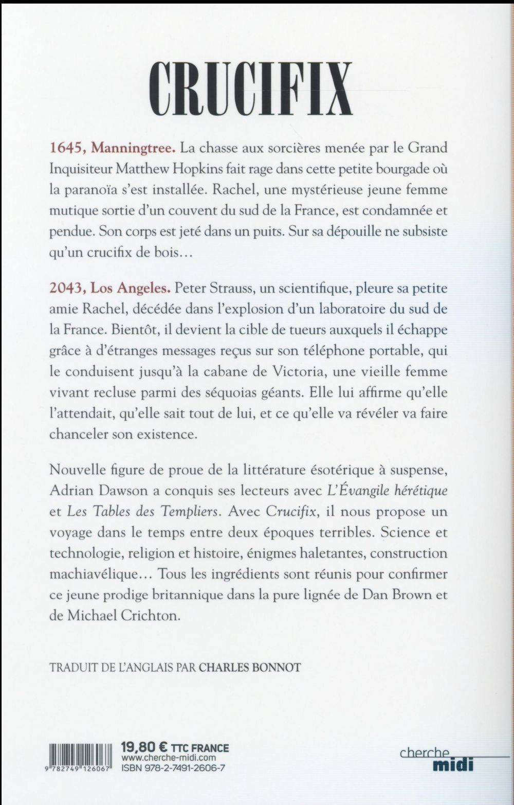 Back cover of Crucifix