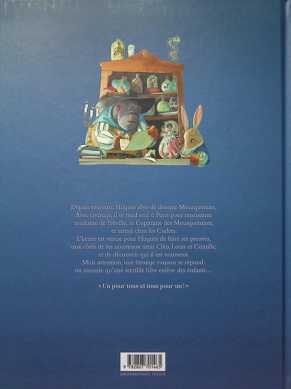 Back cover of Les Mousquetaires de l'ombre