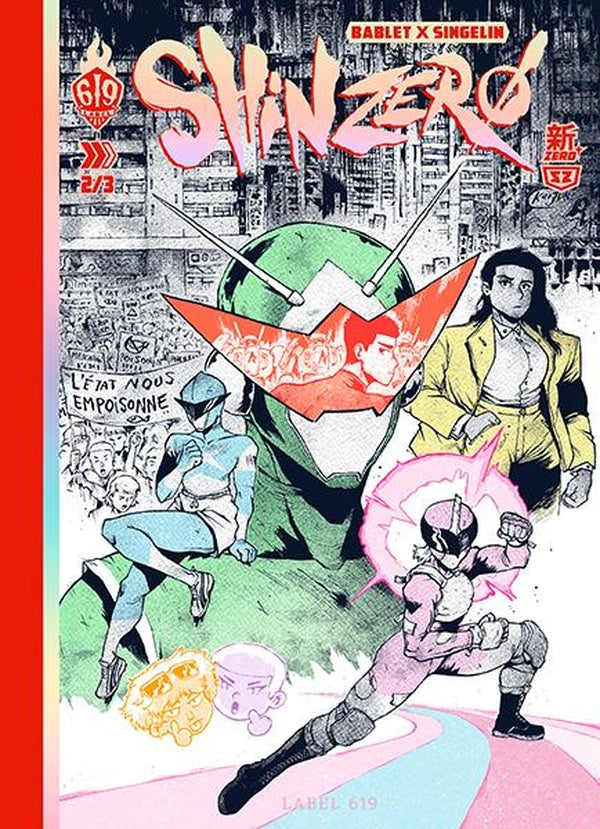 Front cover of Shin Zero Tome 2 (Réservé à un public averti)