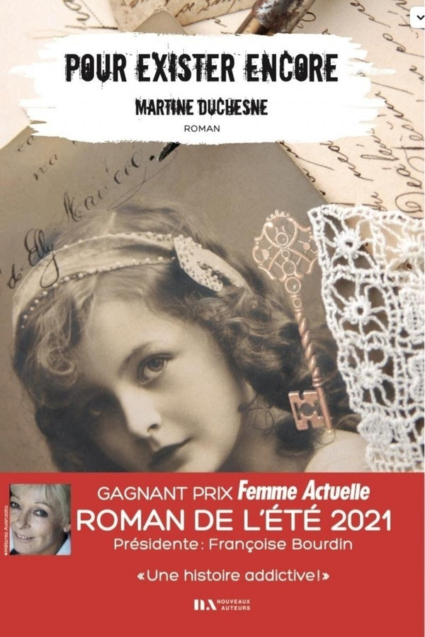 Front cover of Pour exister encore (prix femme actuelle roman de l'été 2021)