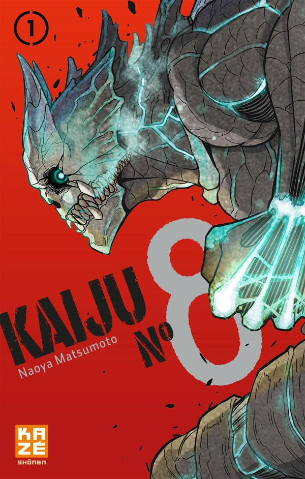 Front cover of Kaiju n°8 Tome 1