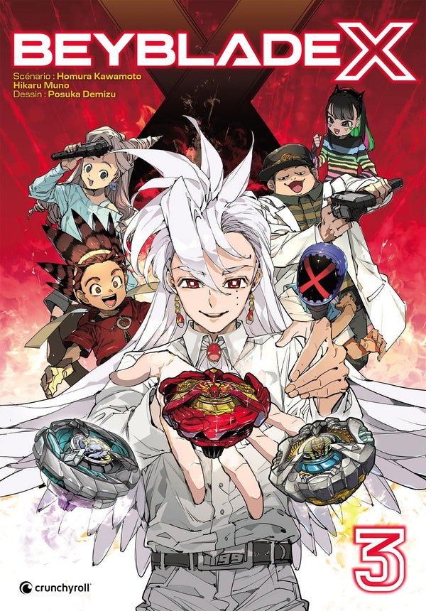 Front cover of Beyblade x Tome 3