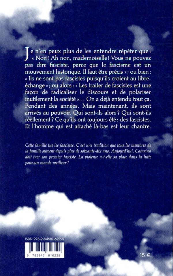 Back cover of Catarina ou la beauté de tuer des fascistes