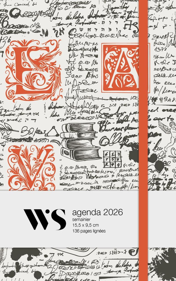 Front cover of Livres et écriture : Agenda (édition 2026)