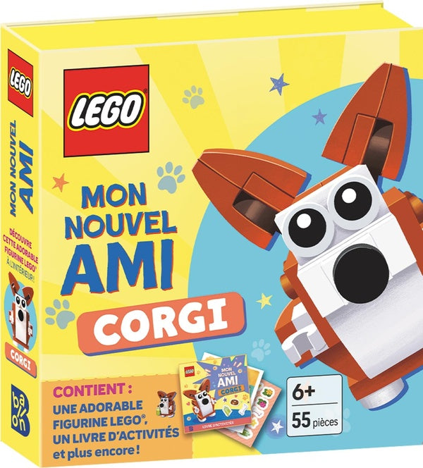 Front cover of Mon nouvel ami LEGO : Corgi