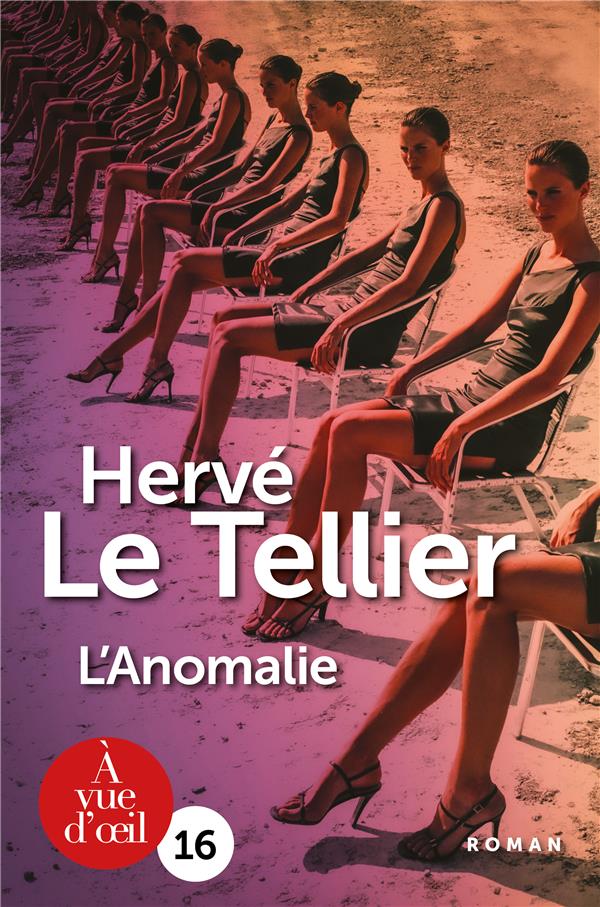 Front cover of L'anomalie (édition adaptée en grands caractères ; Malvoyance, fatigue visuelle, troubles de l'apprentissage, troubles DYS, dyslexie, dysgraphie, TDA/H, alphabétisation, FLE, facile à lire ; prix Goncourt 2020)
