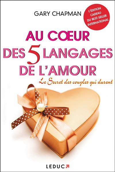Front cover of Au coeur des 5 langages de l'amour