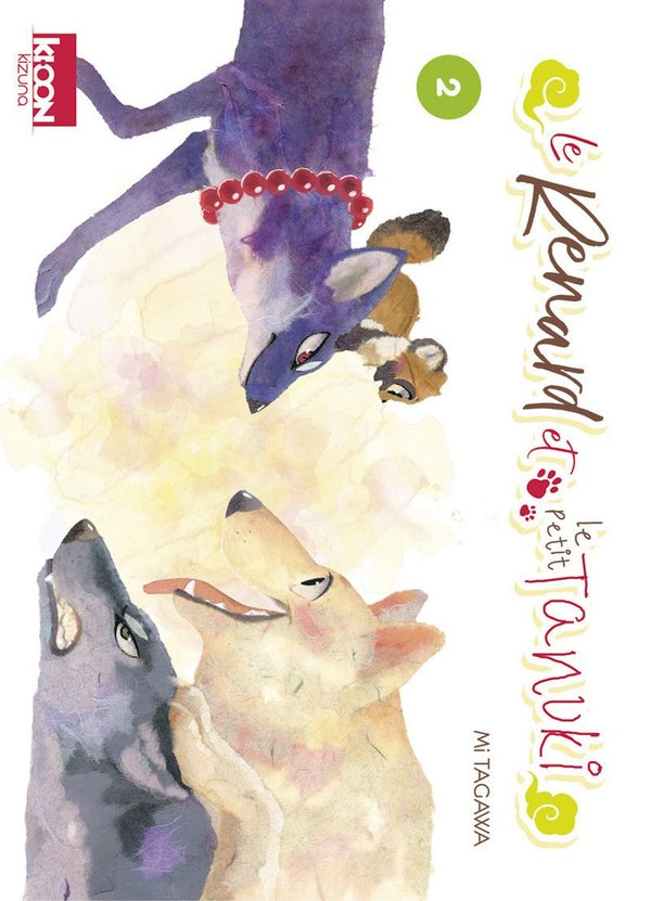 Front cover of Le renard et le petit tanuki Tome 2