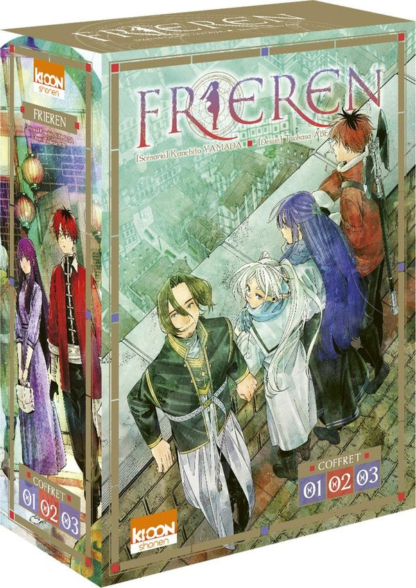 Front cover of Frieren : coffret Tomes 1 à 3