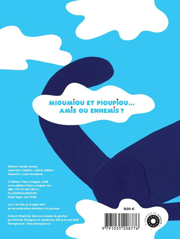 Back cover of Mioumiou et Pioupiou