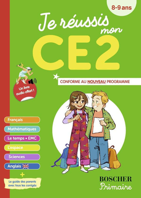 Front cover of Je réussis mon CE2