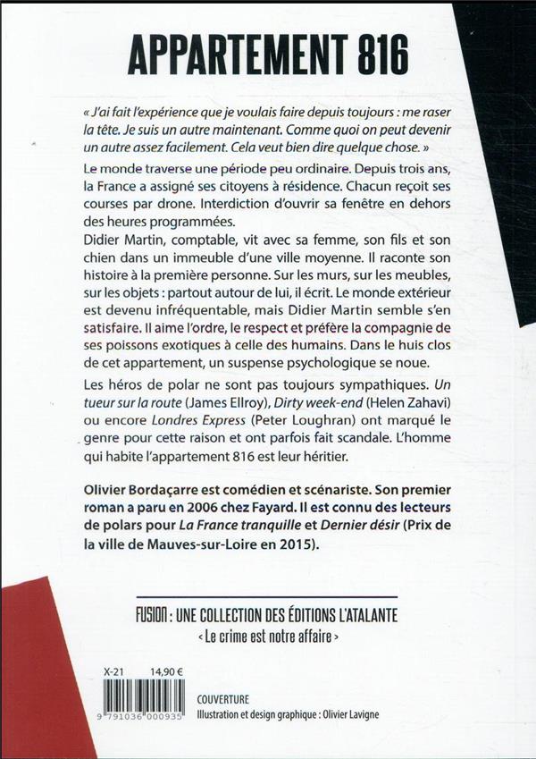 Back cover of Appartement 816