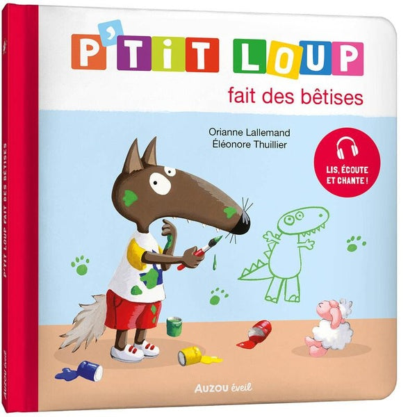 Front cover of P'tit Loup fait des bêtises