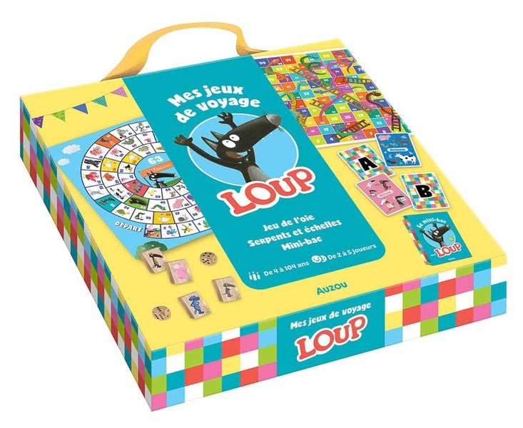 Front cover of Le Loup : Mes jeux de voyage