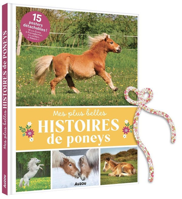Front cover of Mes plus belles histoires de poneys