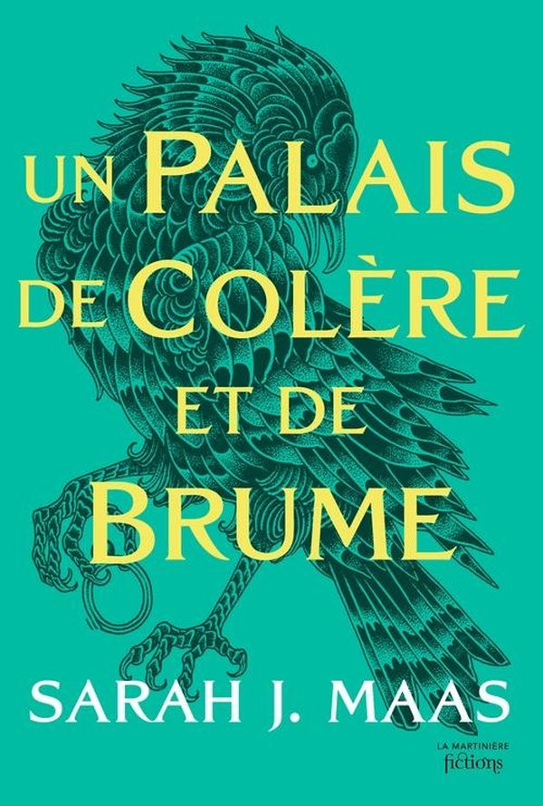 Front cover of Un palais d'épines et de roses (ACOTAR) Tome 2 : un palais de colère et de brume (Réservé à un public averti)