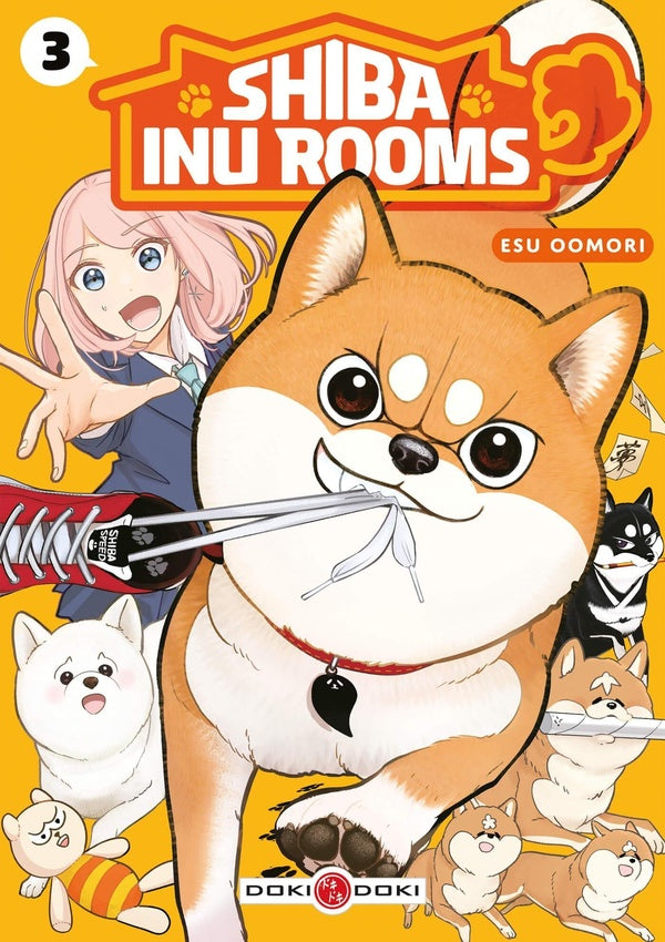 Front cover of Shiba Inu Rooms Tome 3