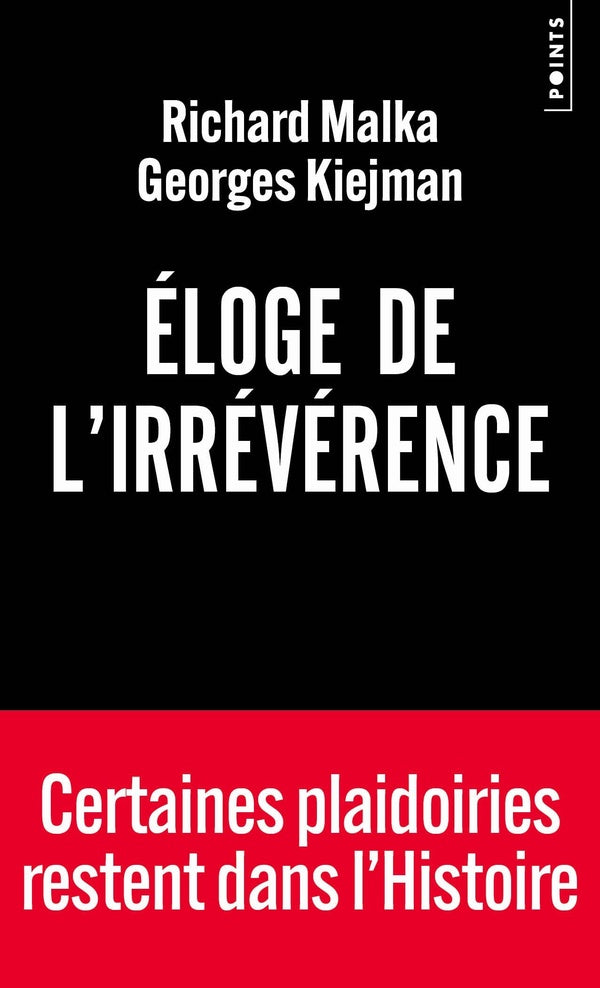Front cover of Eloge de l'irrévérence