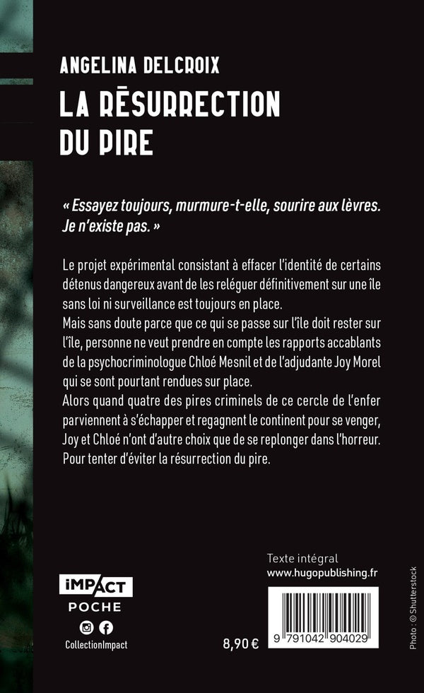 Back cover of La résurrection du pire