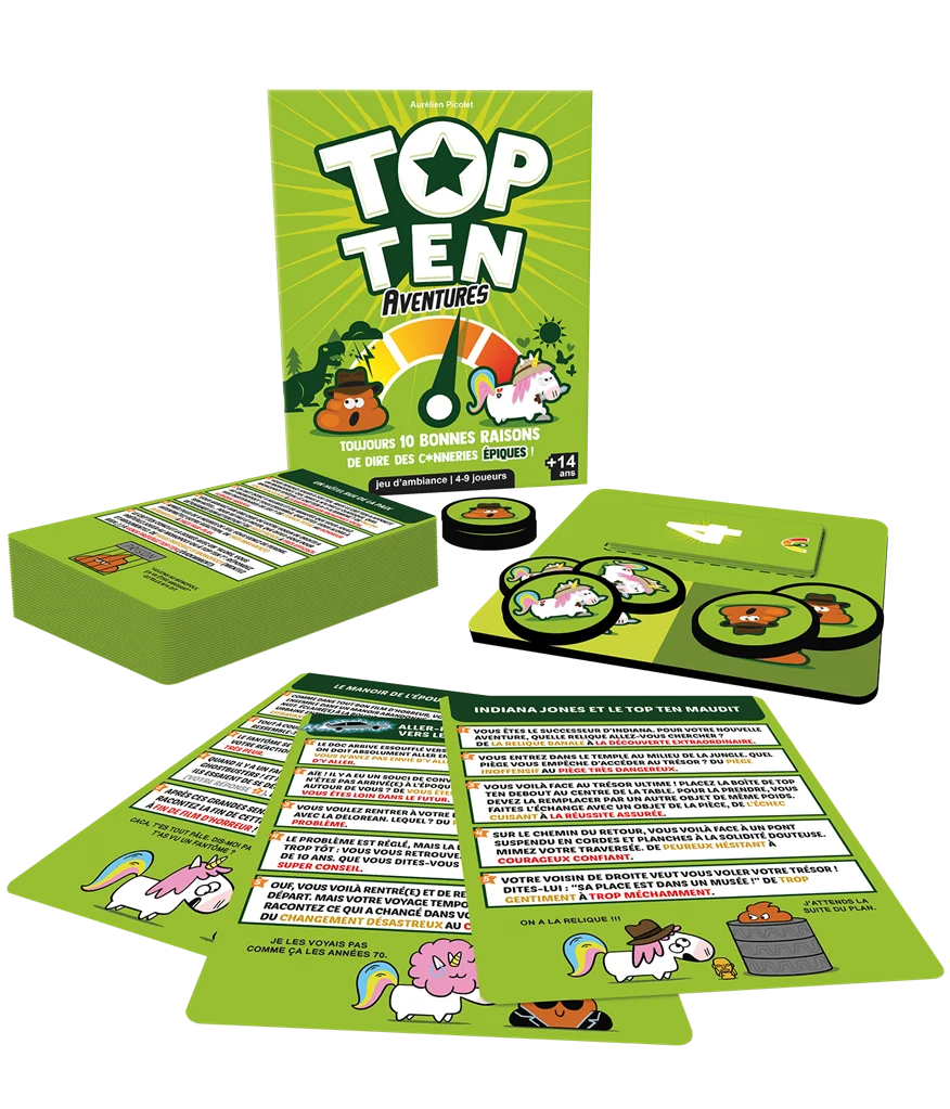 Top ten - Aventures