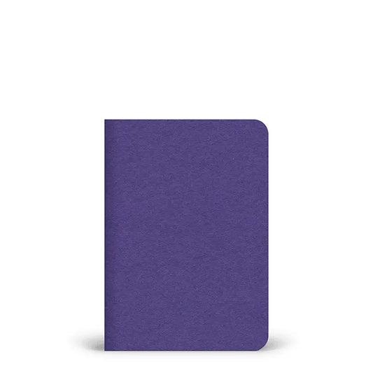 Le cahier Poche - Pages pointillées - violet