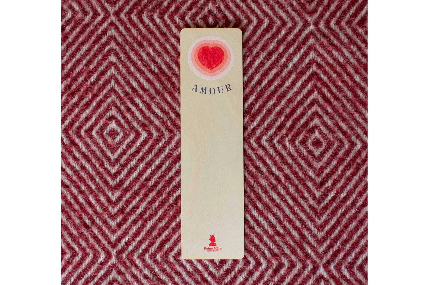 Marque-page bois