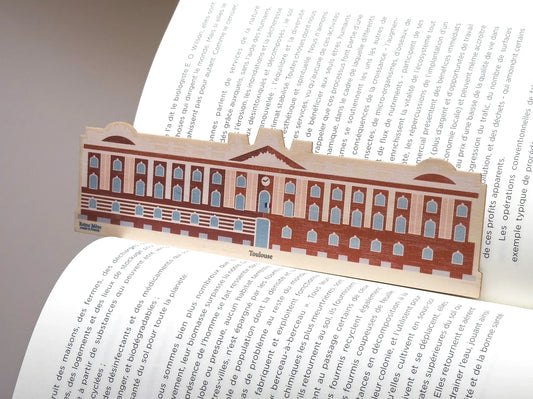 Marque-page bois - Capitole
