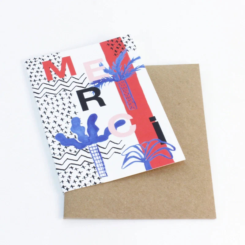 Carte double palmier