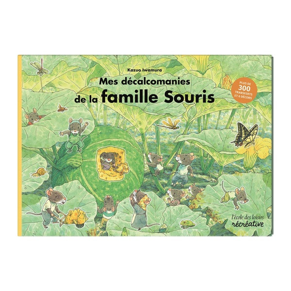 Front cover of Mes décalcomanies de la famille Souris