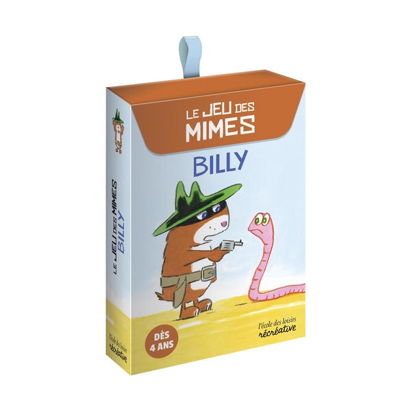 Front cover of Le jeu des mimes : Billy