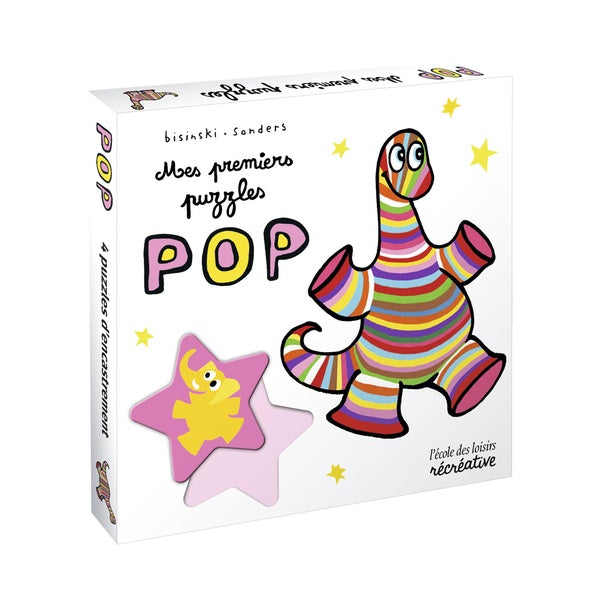 Front cover of Mes premiers puzzles à encastrement - Pop