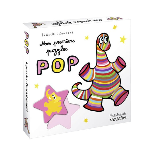 Front cover of Mes premiers puzzles à encastrement - Pop