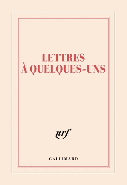 Front cover of étui 15 cartes "lettres à quelques-uns"
