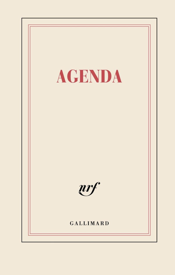 Front cover of Agenda littéraire (édition 2026)                     (De janvier à décembre 2026)