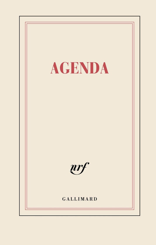 Front cover of Agenda littéraire Petit Format                     (De janvier à décembre 2027)
