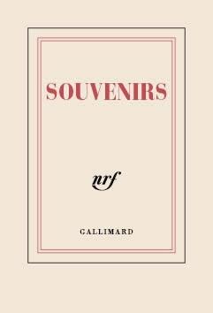 Front cover of Carnet poche "Souvenirs"