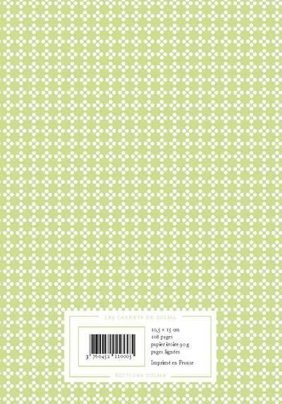 Back cover of Le petit carnet Comme tous les après-midi