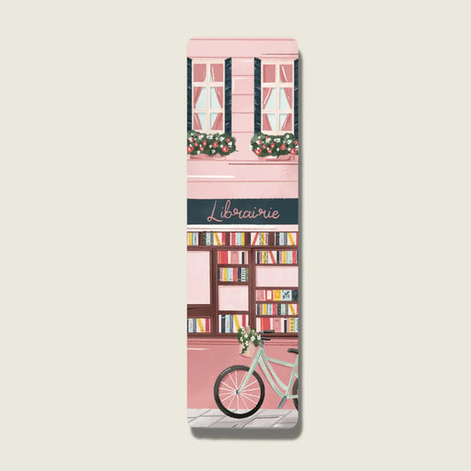 Marque-page avec feutrine LIBRAIRIE